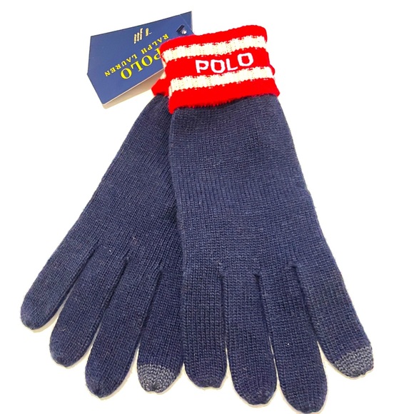 Polo by Ralph Lauren Gloves. - Picture 1 of 3